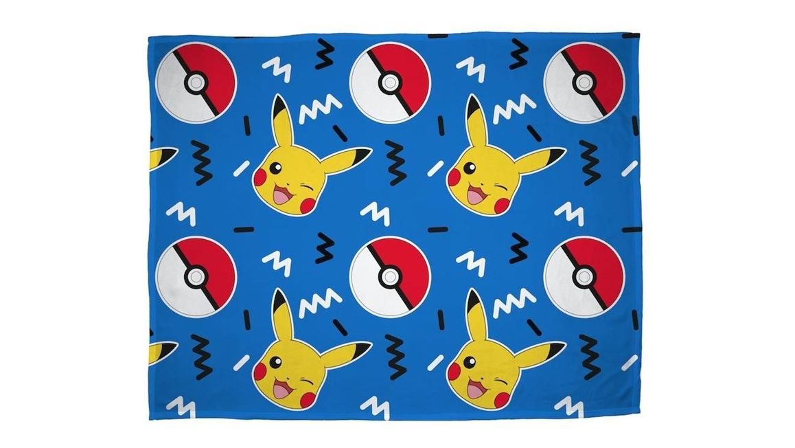 Pokemon fleece plaid