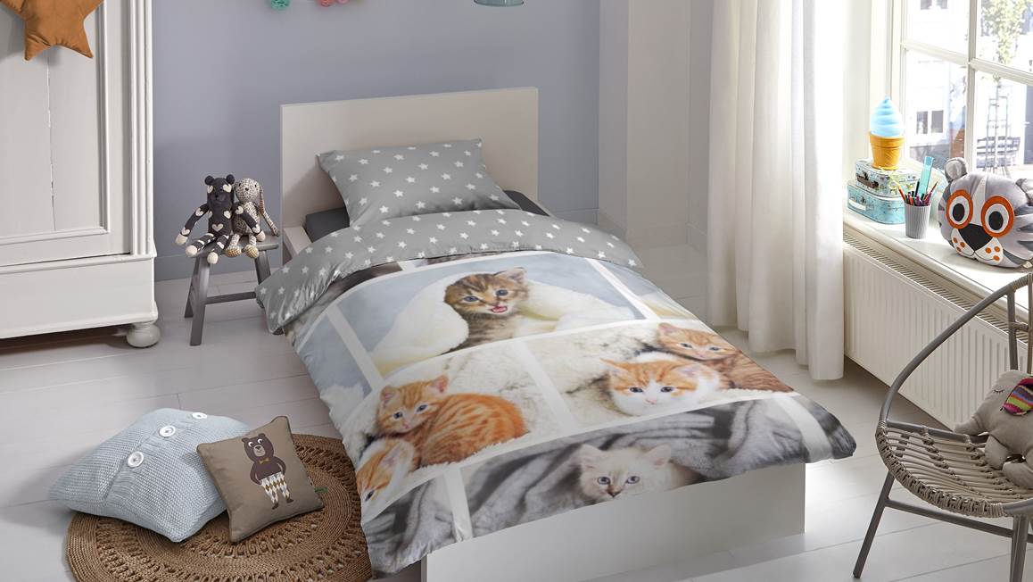 Good Morning Kitty dekbedovertrek