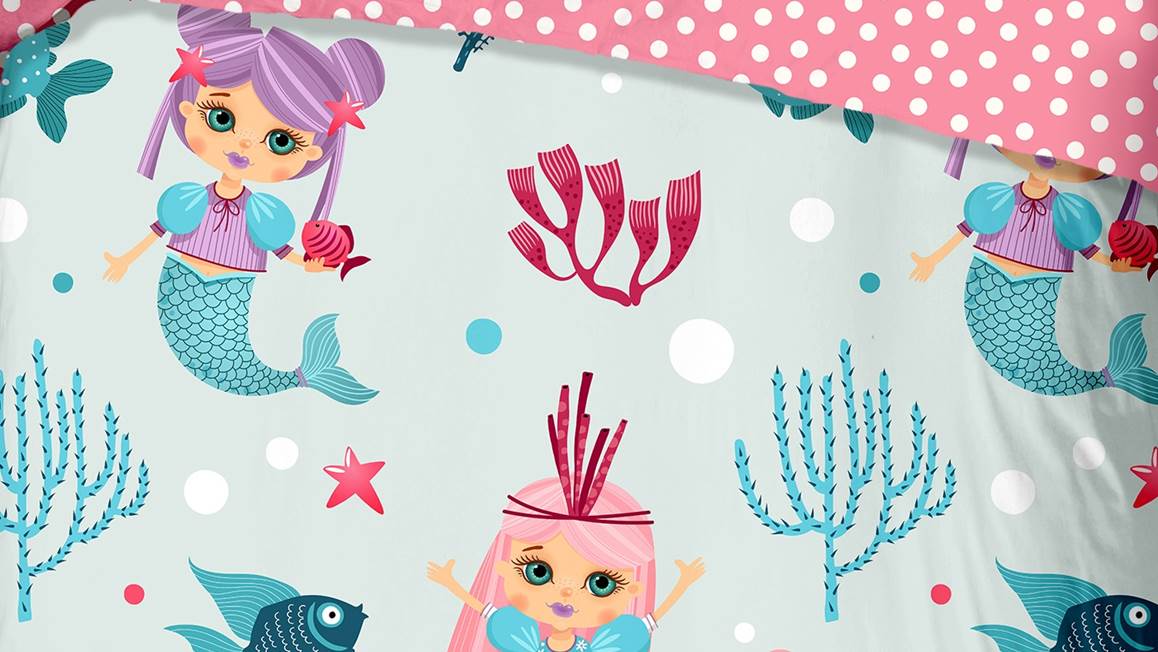 Good Morning Seagirl dekbedovertrek