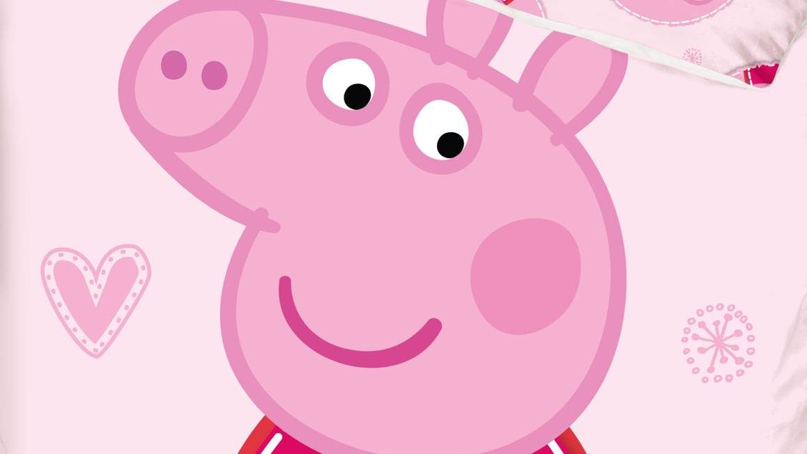 Peppa Pig dekbedovertrek