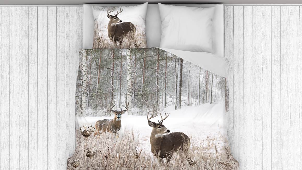 Snoozing Whitetail dekbedovertrek
