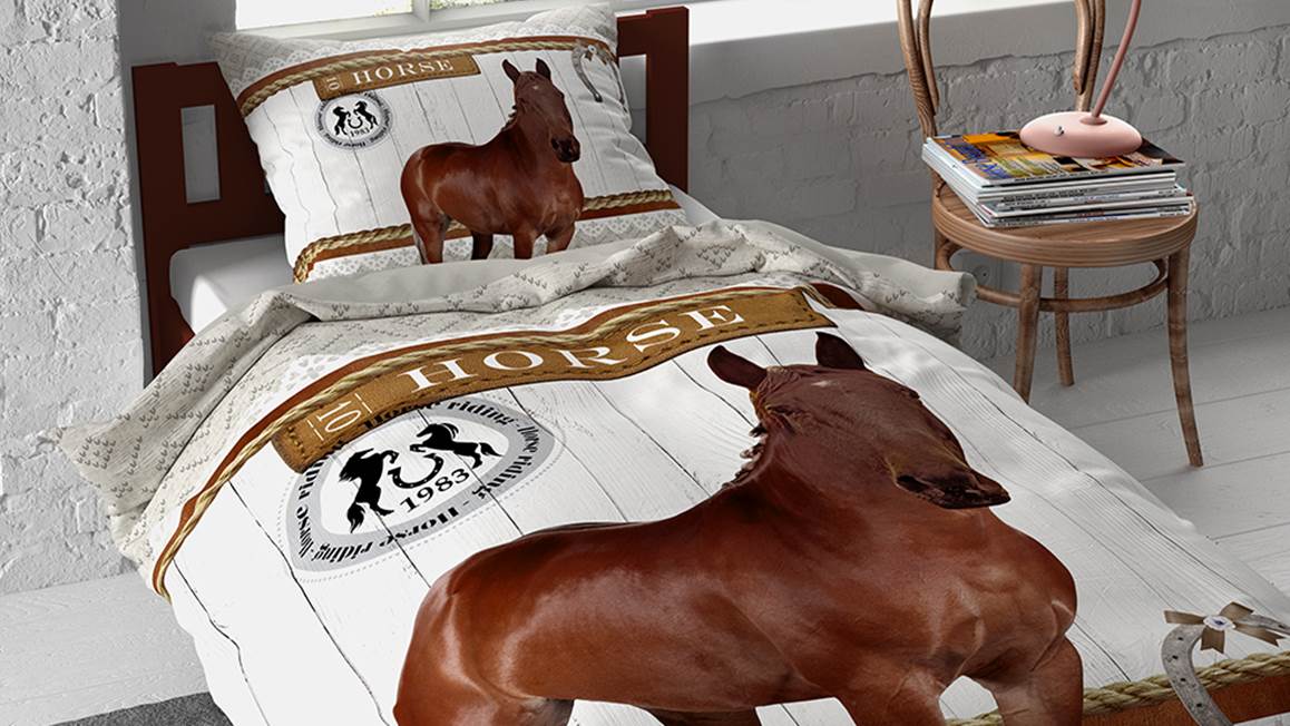 Dreamhouse Horse Riding dekbedovertrek