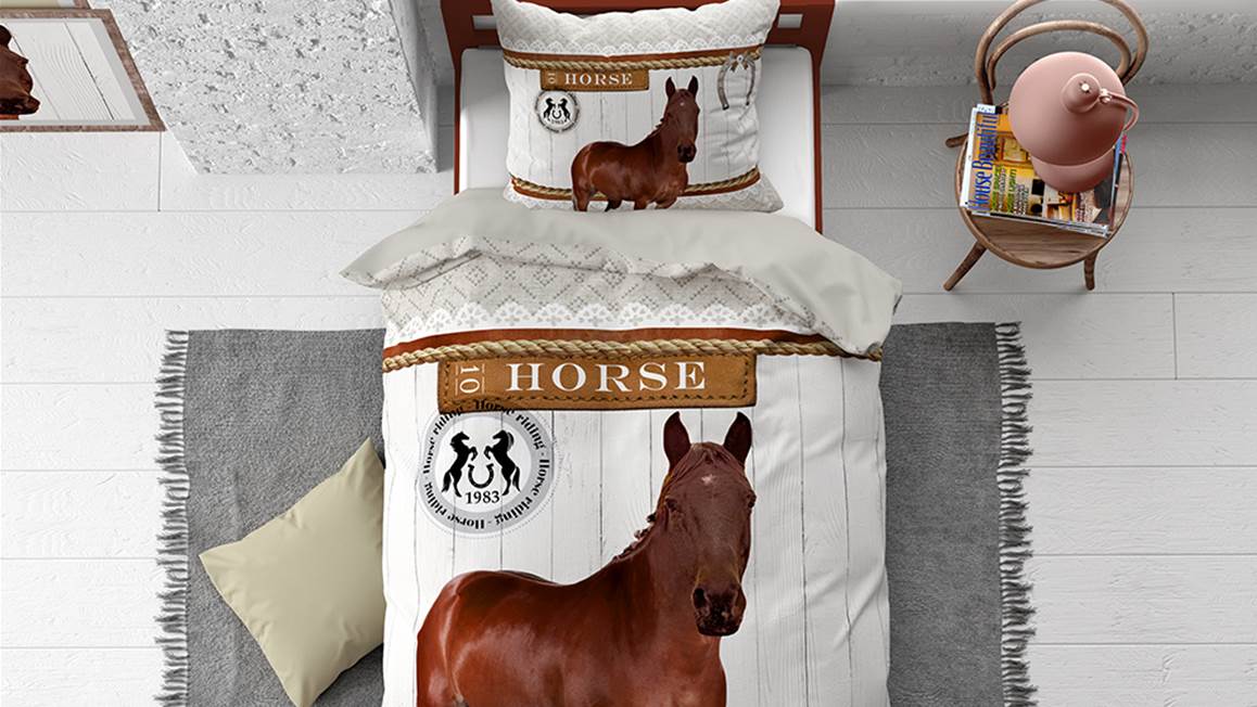 Dreamhouse Horse Riding dekbedovertrek