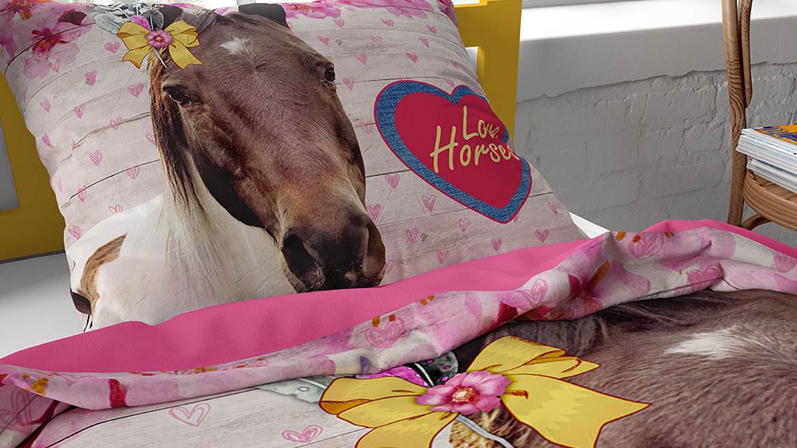 Dreamhouse Love Horse dekbedovertrek