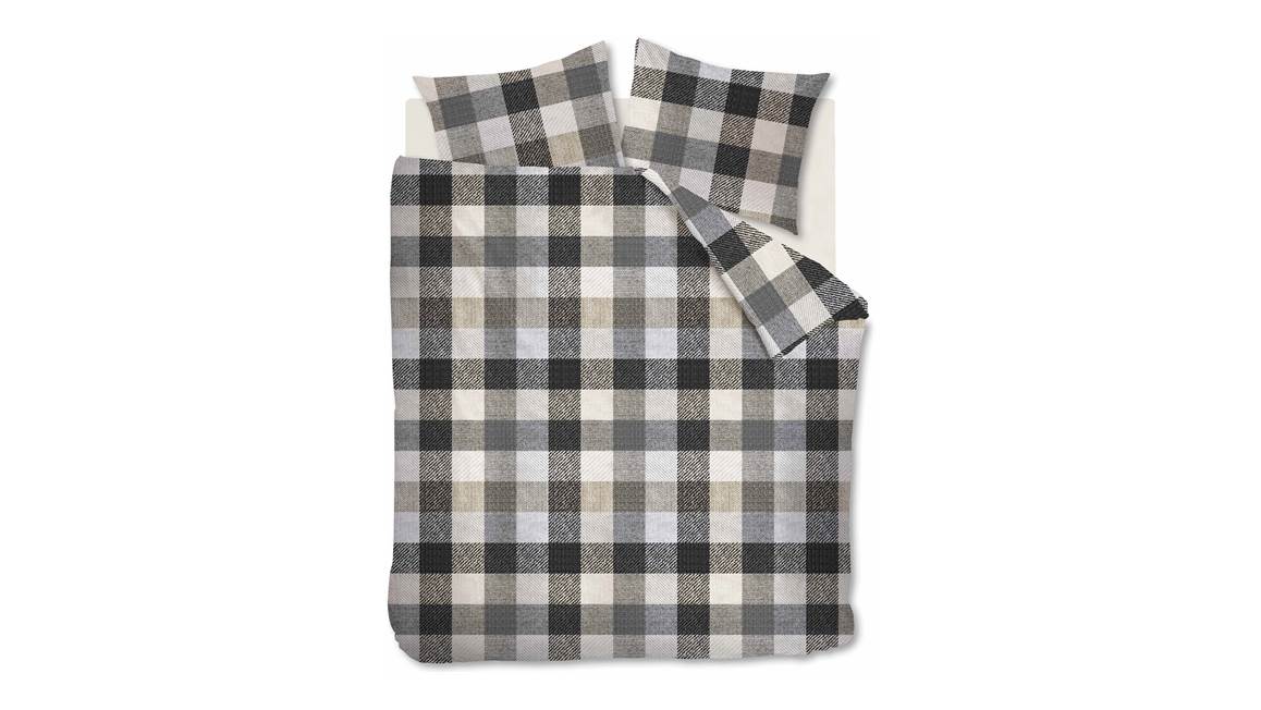 Beddinghouse Beckett flanel dekbedovertrek