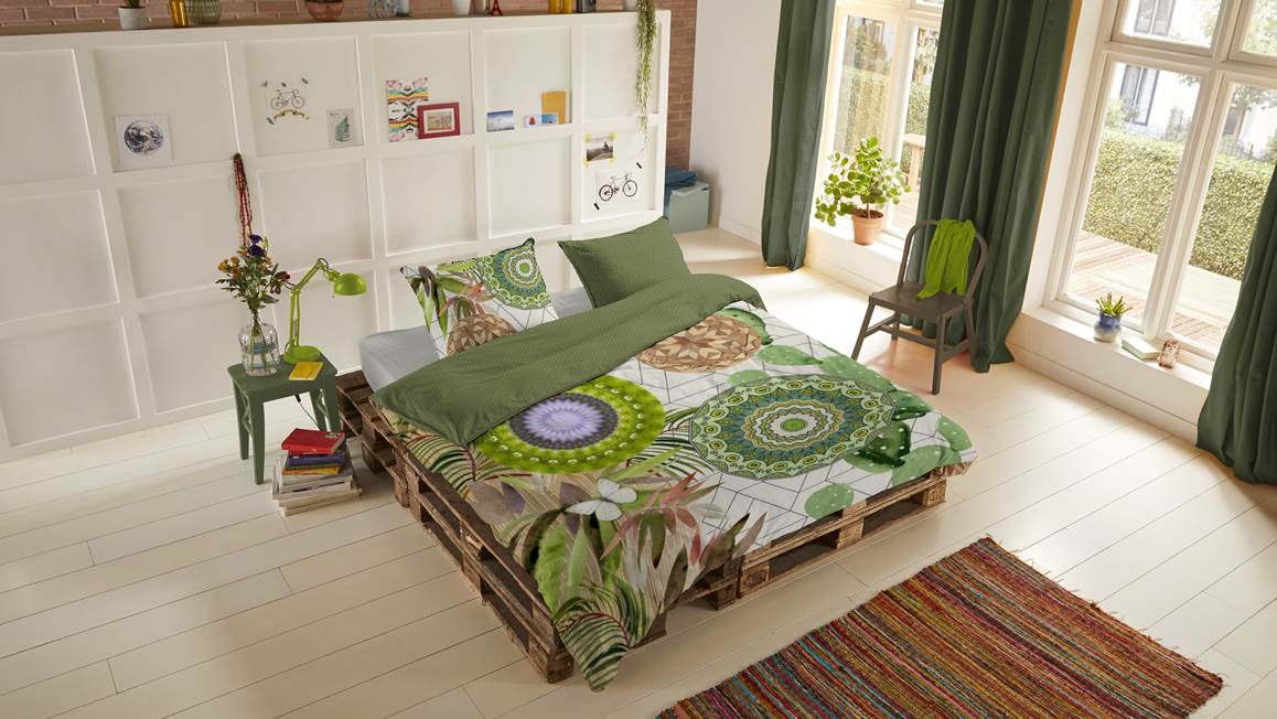 HIP Bodhini flanel dekbedovertrek