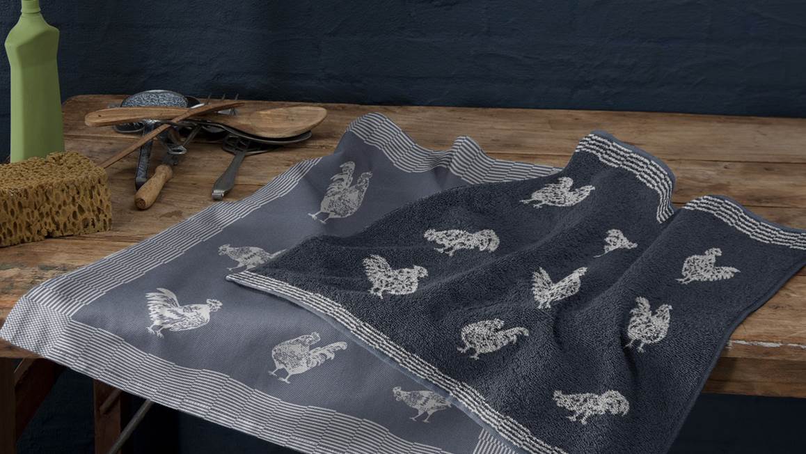 DDDDD Goodmorning theedoek (set van 6)