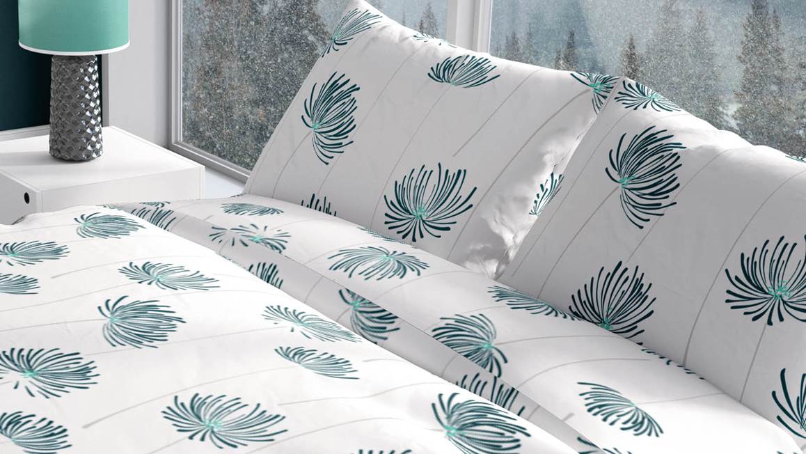 Romanette Annika flanel dekbedovertrek