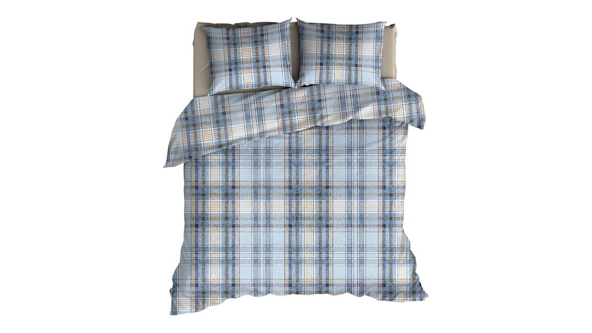 Romanette Badrutt flanel dekbedovertrek