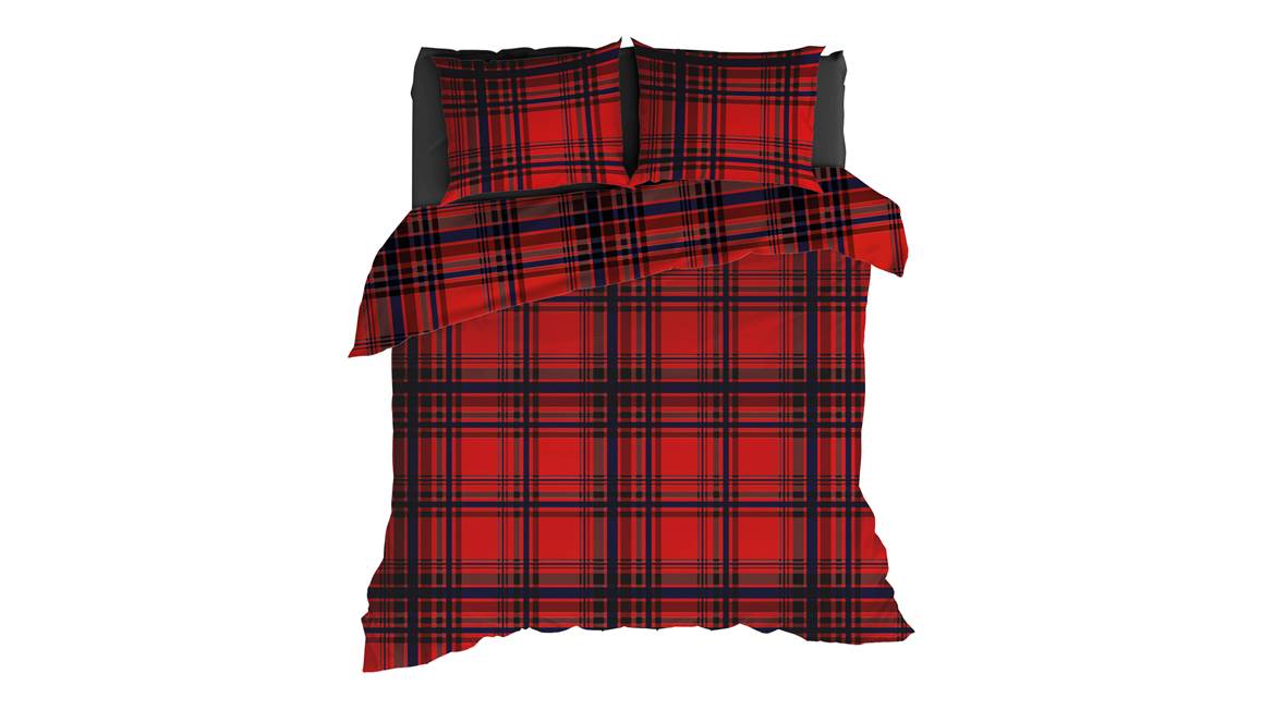 Romanette Flair flanel dekbedovertrek