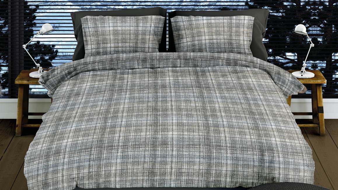 Romanette Highlands flanel dekbedovertrek