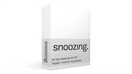 Snoozing jersey waterdicht PU topper molton hoeslaken