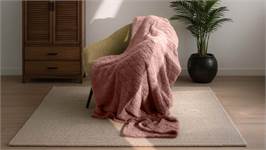 Unique Living Ezra fleece plaid