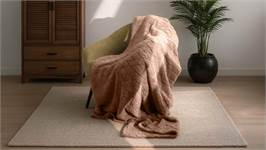 Unique Living Ezra fleece plaid