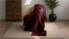 Unique Living Ezra fleece plaid