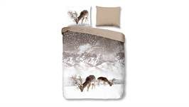 Good Morning Winter flanel dekbedovertrek