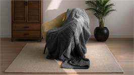 Unique Living Ezra fleece plaid XL