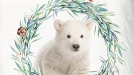 Good Morning Icebear flanel dekbedovertrek