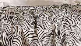 De Witte Lietaer Zebra dekbedovertrek