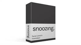 Snoozing stretch flanel hoeslaken