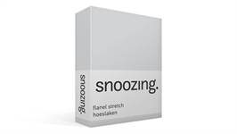 Snoozing stretch flanel hoeslaken