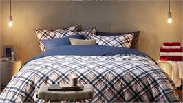 De Witte Lietaer Tartan flanel dekbedovertrek