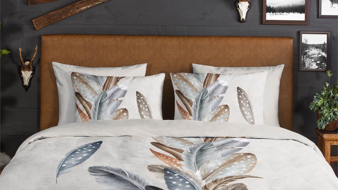 Good Morning Eina flanel dekbedovertrek