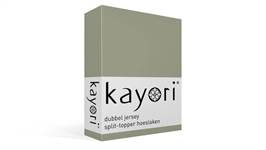 Kayori Saiko dubbel jersey split-topper hoeslaken