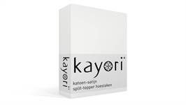 Kayori Edo katoen-satijn split-topper hoeslaken - thumbnail_01