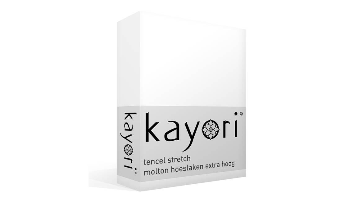 Kayori Neru Tencel stretch molton hoeslaken extra hoog