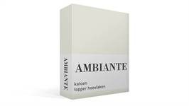 Ambiante Cotton Uni topper hoeslaken