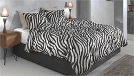 Zohome Zebrato flanel dekbedovertrek