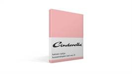 Cinderella katoen-satijn kussenslopen (set van 2)