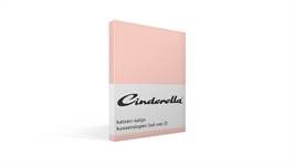 Cinderella katoen-satijn kussenslopen (set van 2)
