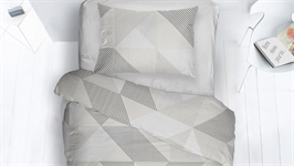 Snoozing Gusta flanel dekbedovertrek