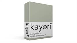 Kayori Shizu jersey stretch split-topper hoeslaken