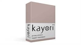 Kayori Shizu jersey stretch topper hoeslaken