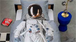 SNURK Astronaut dekbedovertrek