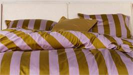 Essenza Minte Stripe dekbedovertrek