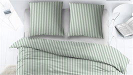 Snoozing Iris flanel dekbedovertrek