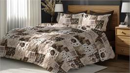 Romanette Andes flanel dekbedovertrek