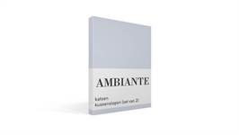 Ambiante Cotton Uni kussenslopen (set van 2)