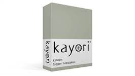 Kayori Kai katoen topper hoeslaken