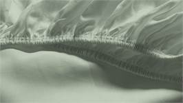 Snoozing katoen-satijn hoeslaken