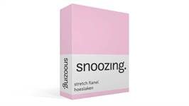Snoozing stretch flanel hoeslaken