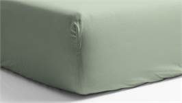 Snoozing katoen-satijn hoeslaken extra hoog