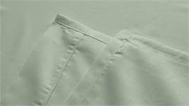 Snoozing katoen-satijn laken