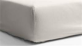 Snoozing percale katoen hoeslaken