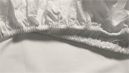 Snoozing percale katoen hoeslaken extra hoog