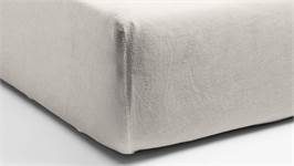 Snoozing velours hoeslaken